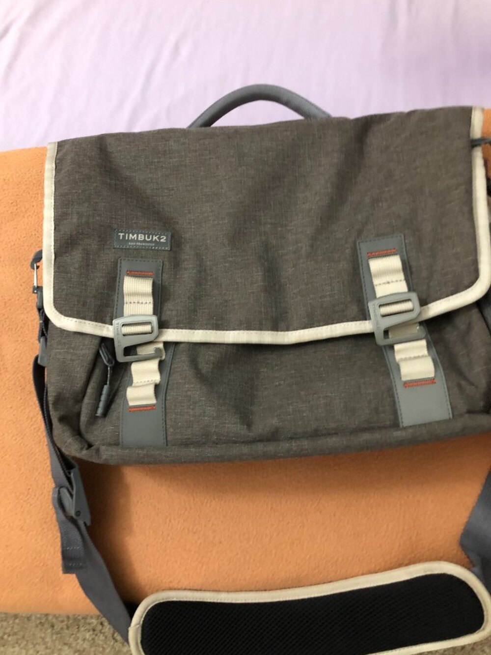 Timbuk2 Command Laptop Messenger Bag Medium - Oxide & Adobe Heather Grey
